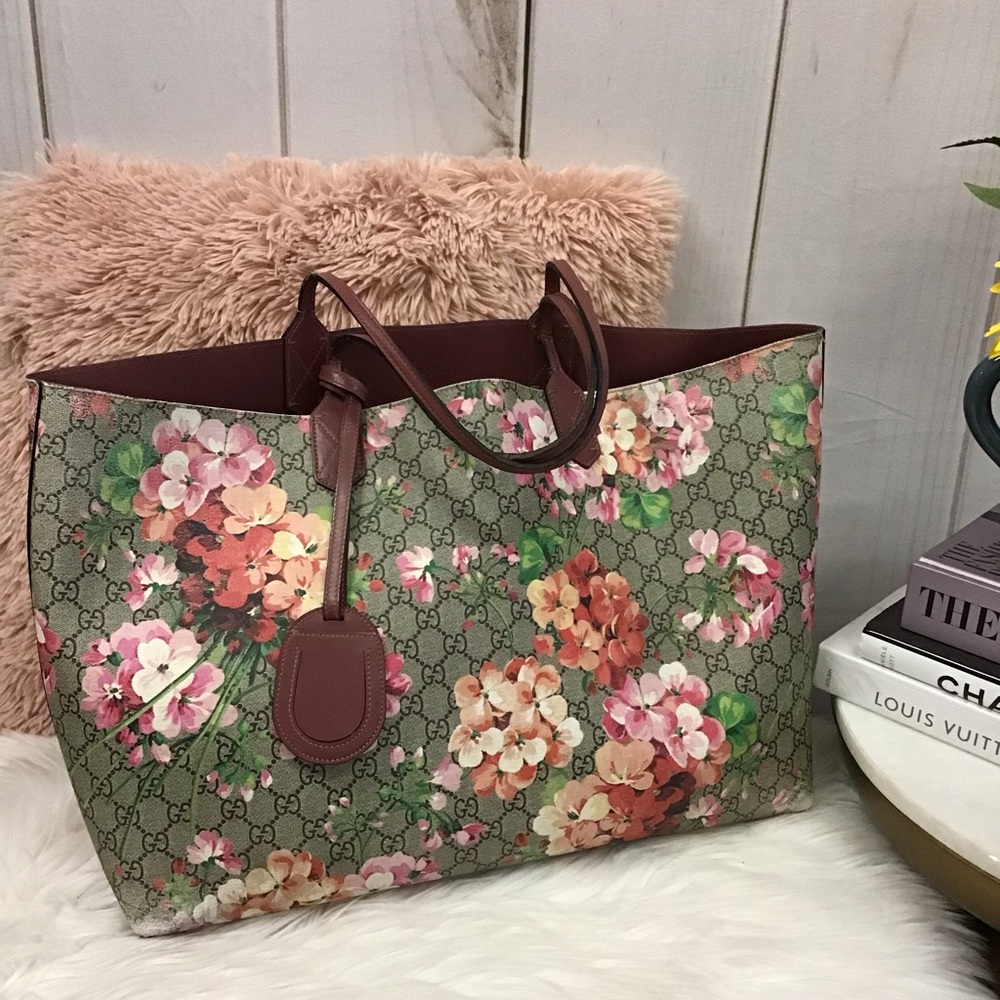 Gucci Blooms Reversible Tote